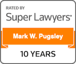 Mark Pugsley Super Lawyers Badge